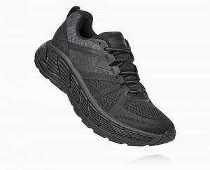 Black / Dark Grey Hoka Gaviota 2 Wide | 75693NBGK