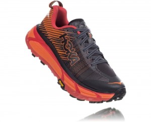 Black / Red Hoka EVO Mafate 2 | 45037MBQN