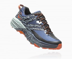 Blue Hoka Speedgoat 3 Waterproof | 47239QOEP