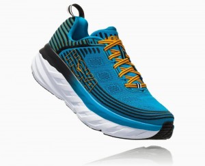 Blue / Black Hoka Bondi 6 Wide | 35672PZID