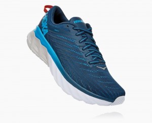 Blue / Blue Hoka Arahi 4 Wide | 65932RGKI