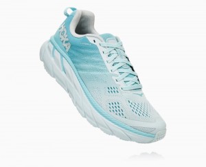 Brown / Blue Hoka Clifton 6 Wide | 36718EWAK