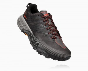 Dark Grey / Dark Grey Hoka Speedgoat 4 Wide | 57482GOLJ