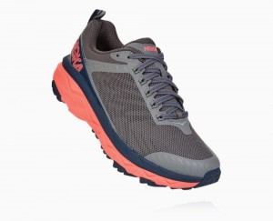 Grey / Coral Hoka Challenger ATR 5 Wide | 64135IPBA