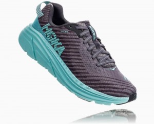 Grey / Light Turquoise Blue Hoka Rincon | 07489RNTY