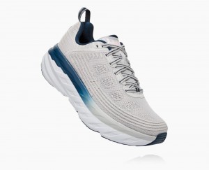 Lunar Rock/Nimbus Cloud Hoka Bondi 6 Wide | 97561ZWTY