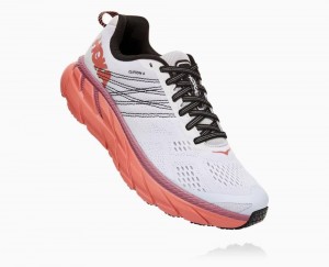 Nimbus Cloud/Lantana Hoka Clifton 6 Wide | 59423XZYQ