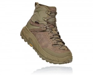 Olive Hoka Tor Ultra Hi 2 Waterproof | 65498FJAO