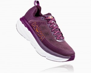 Purple Hoka Bondi 6 | 28473UTNB