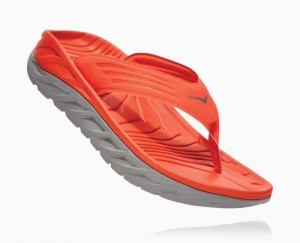 Red Hoka ORA Flip | 87543OLGB