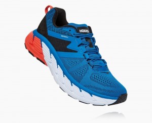 Royal Blue / Dark Grey Hoka Gaviota 2 Wide | 37852EQAJ