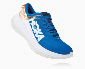 Royal Blue / White Hoka Carbon X | 07359WQJO