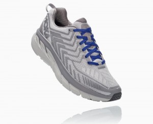 Silver Hoka OV Clifton | 38650VZYH