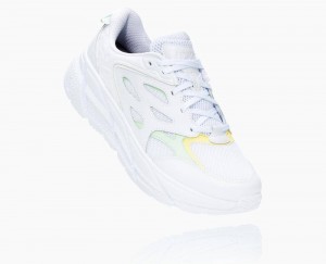 White / Green Grey Hoka Clifton L | 34607CJEL