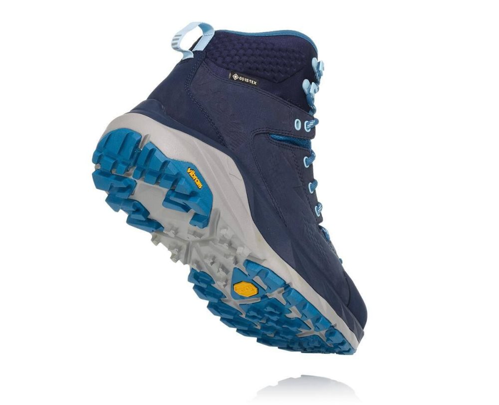 Black / Blue Hoka Kaha GORE | 98167TFZU