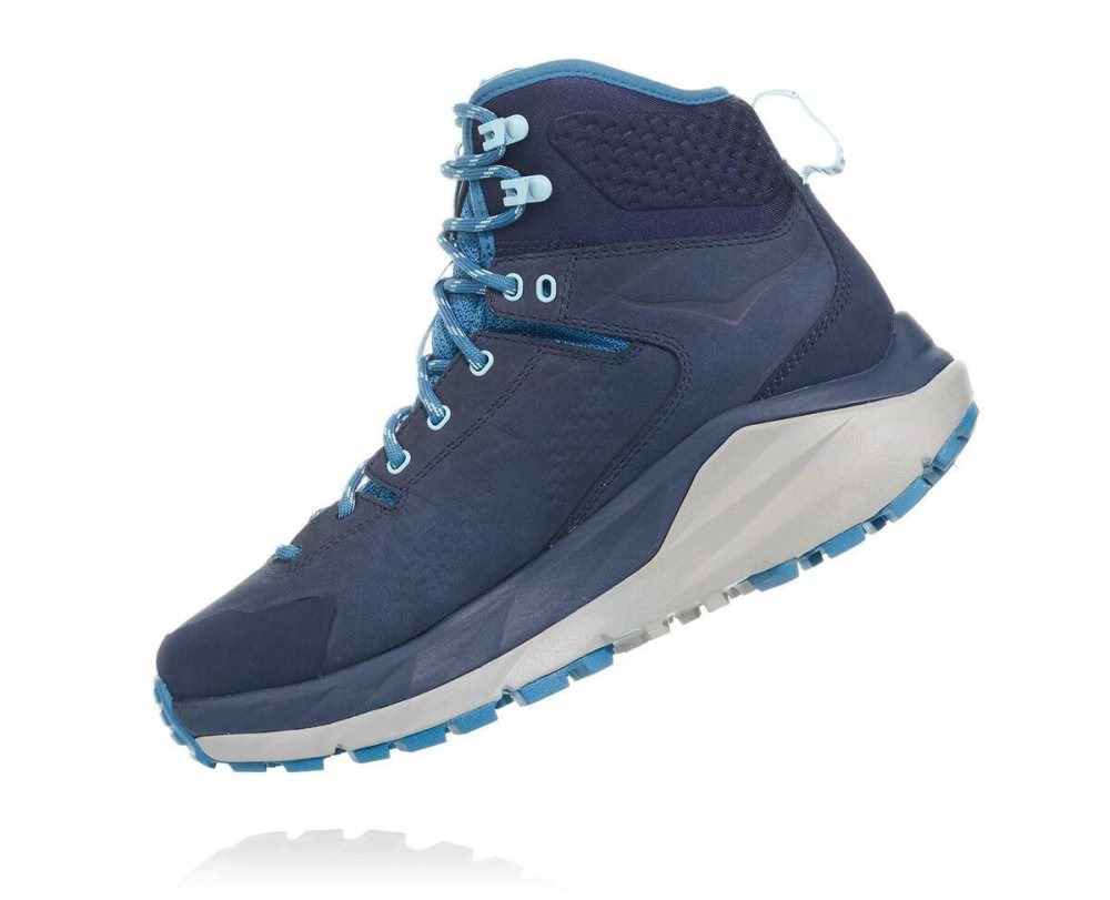 Black / Blue Hoka Kaha GORE | 98167TFZU