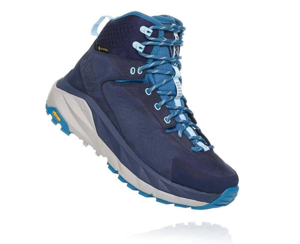 Black / Blue Hoka Kaha GORE | 98167TFZU