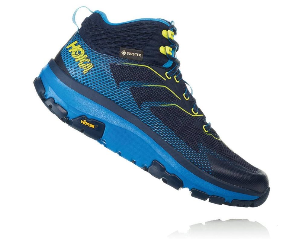 Black / Blue Hoka Toa GORE | 03596RSOA