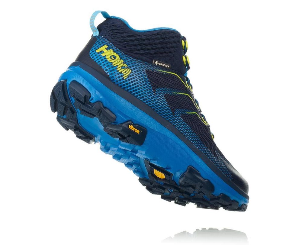 Black / Blue Hoka Toa GORE | 03596RSOA