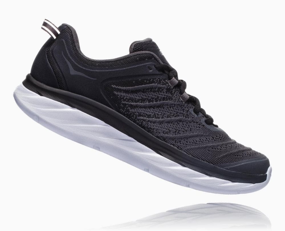 Black / Dark Grey Hoka Akasa Wide | 84723ZUBL