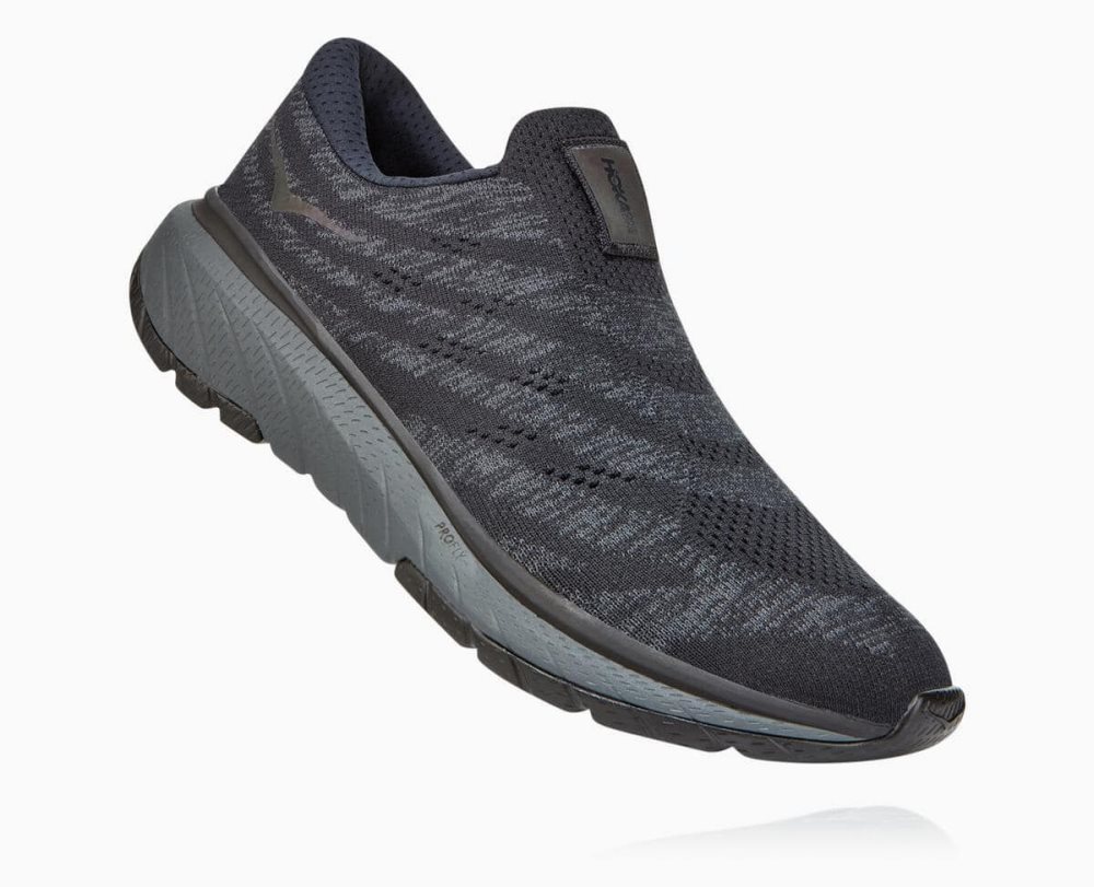 Black / Dark Grey Hoka Cavu 3 | 46197QFWU