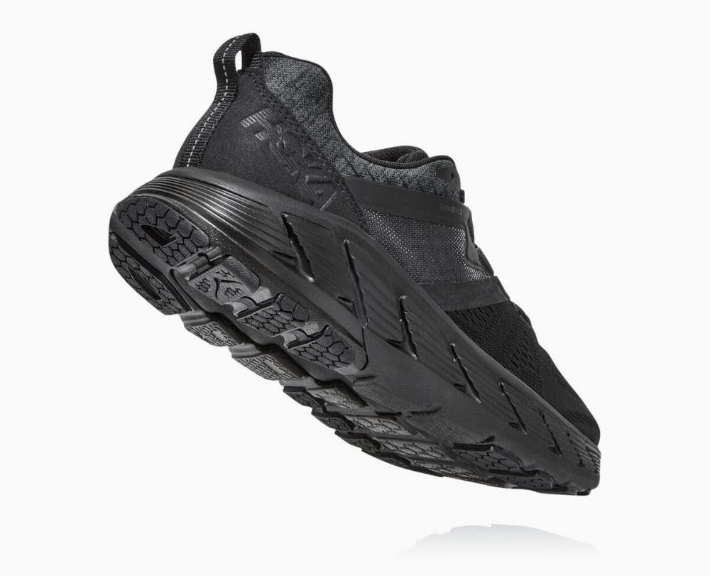 Black / Dark Grey Hoka Gaviota 2 | 09465OLEU