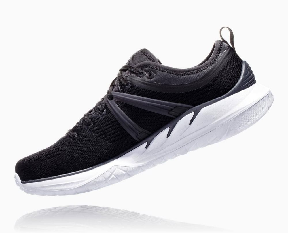 Black / Dark Grey Hoka Tivra | 71902YOEF