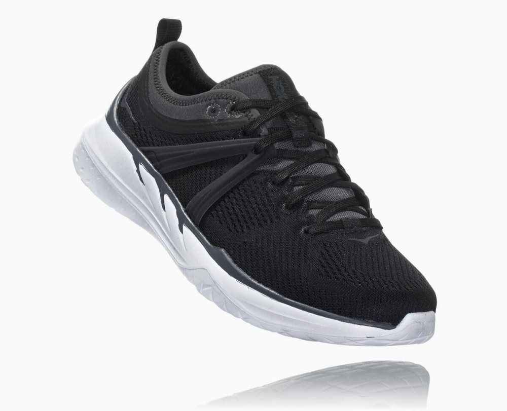 Black / Dark Grey Hoka Tivra | 78240URLP