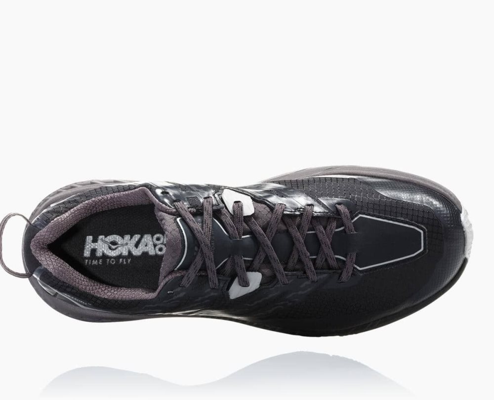 Black / Deep Grey Hoka Speedgoat 3 Waterproof | 63901QFZV