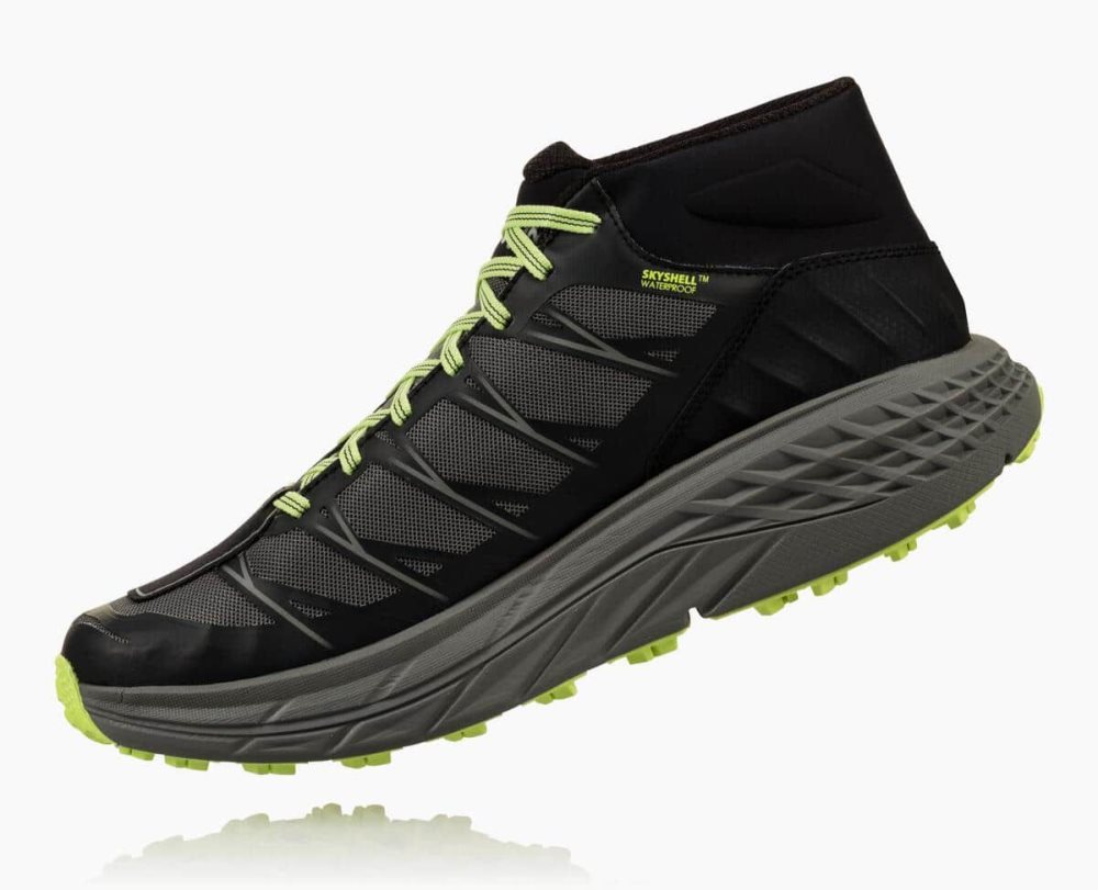 Black / Grey Hoka Speedgoat Mid Waterproof | 02984WVHA