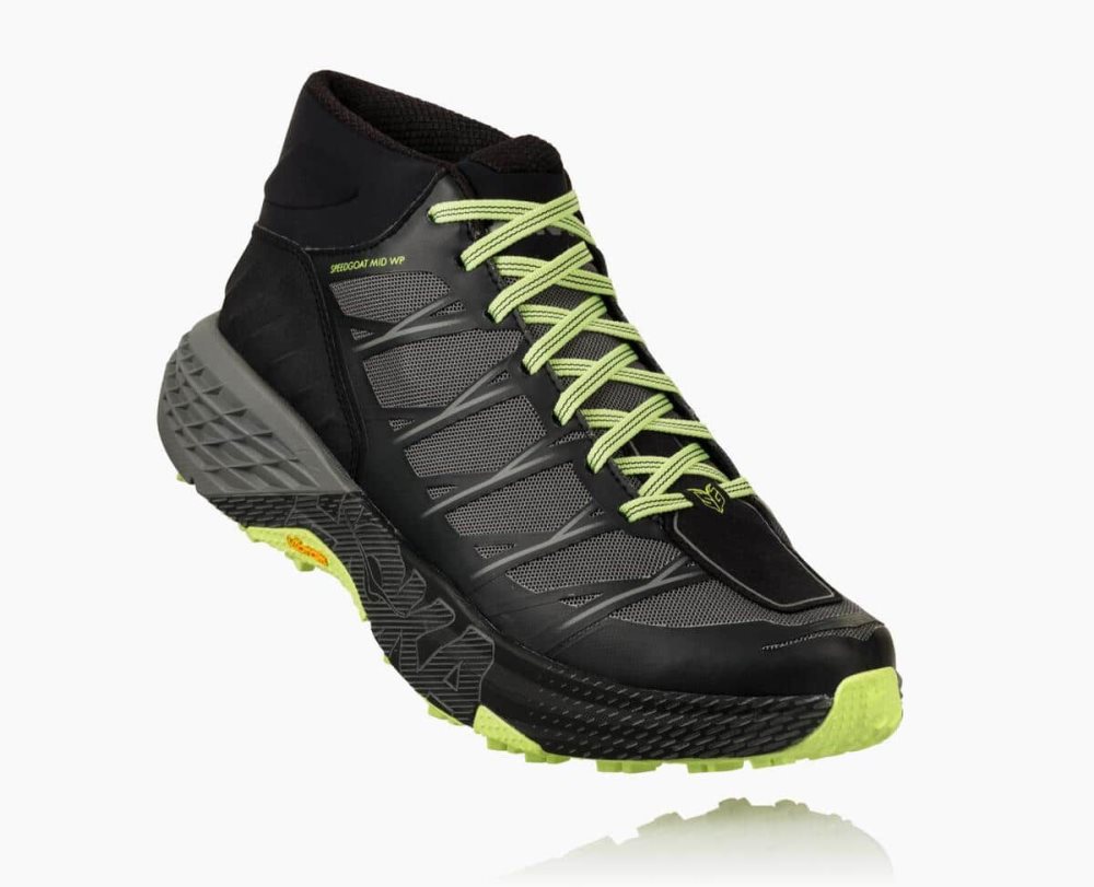 Black / Grey Hoka Speedgoat Mid Waterproof | 02984WVHA