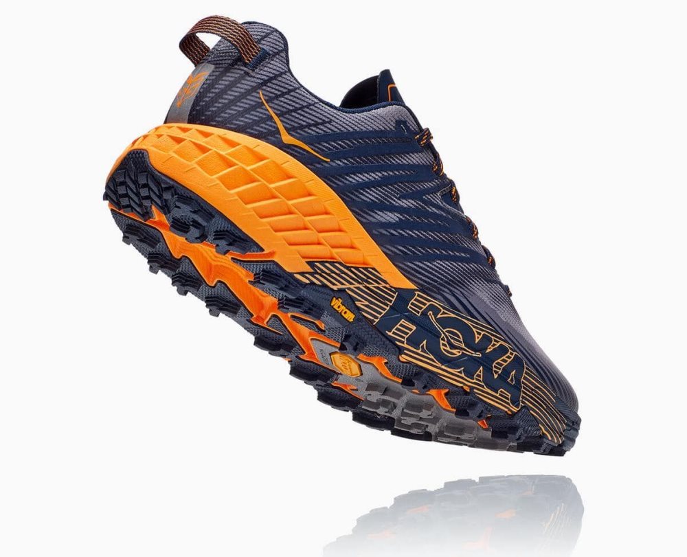 Black / Light Hoka Speedgoat 4 Wide | 34917DXJU