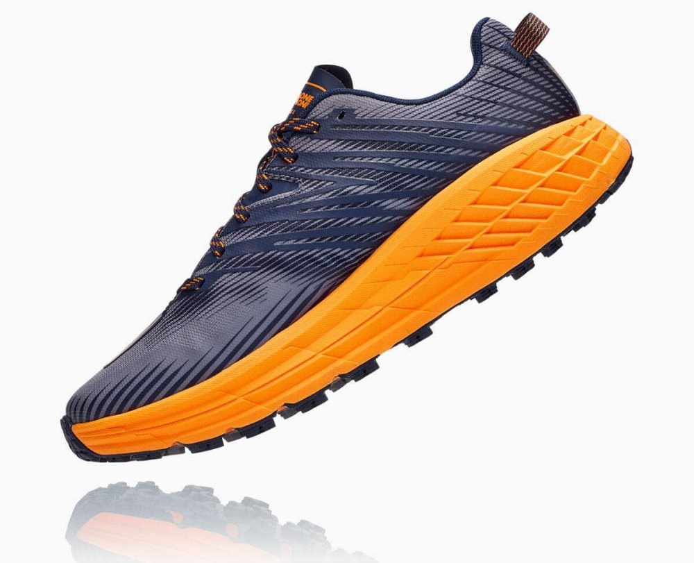 Black / Light Hoka Speedgoat 4 Wide | 34917DXJU