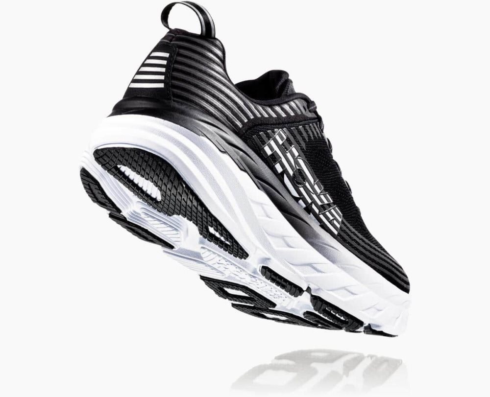 Black / White Hoka Bondi 6 | 27398SXLJ