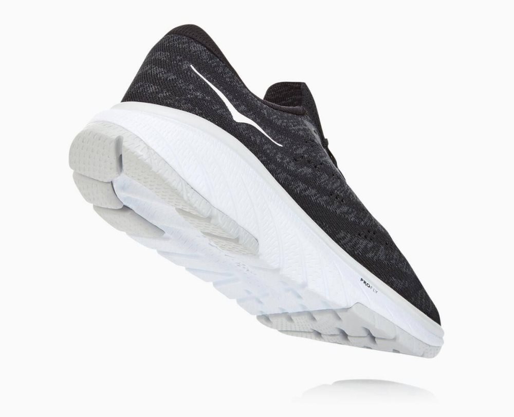 Black / White Hoka Cavu 3 | 85624PHLZ