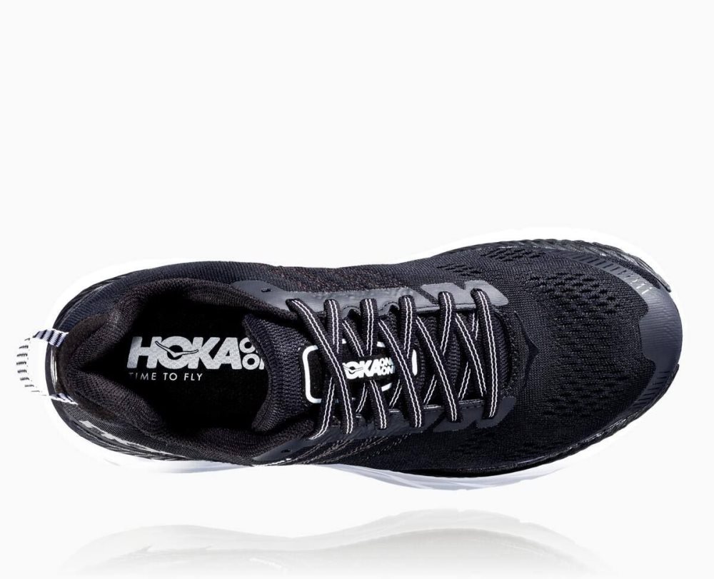 Black / White Hoka Clifton 6 | 03817VINA