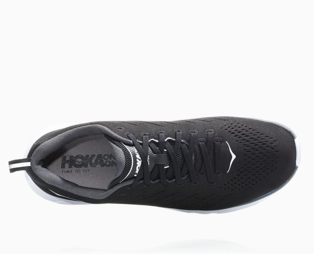 Black / White Hoka Hupana EM | 83964TYDG