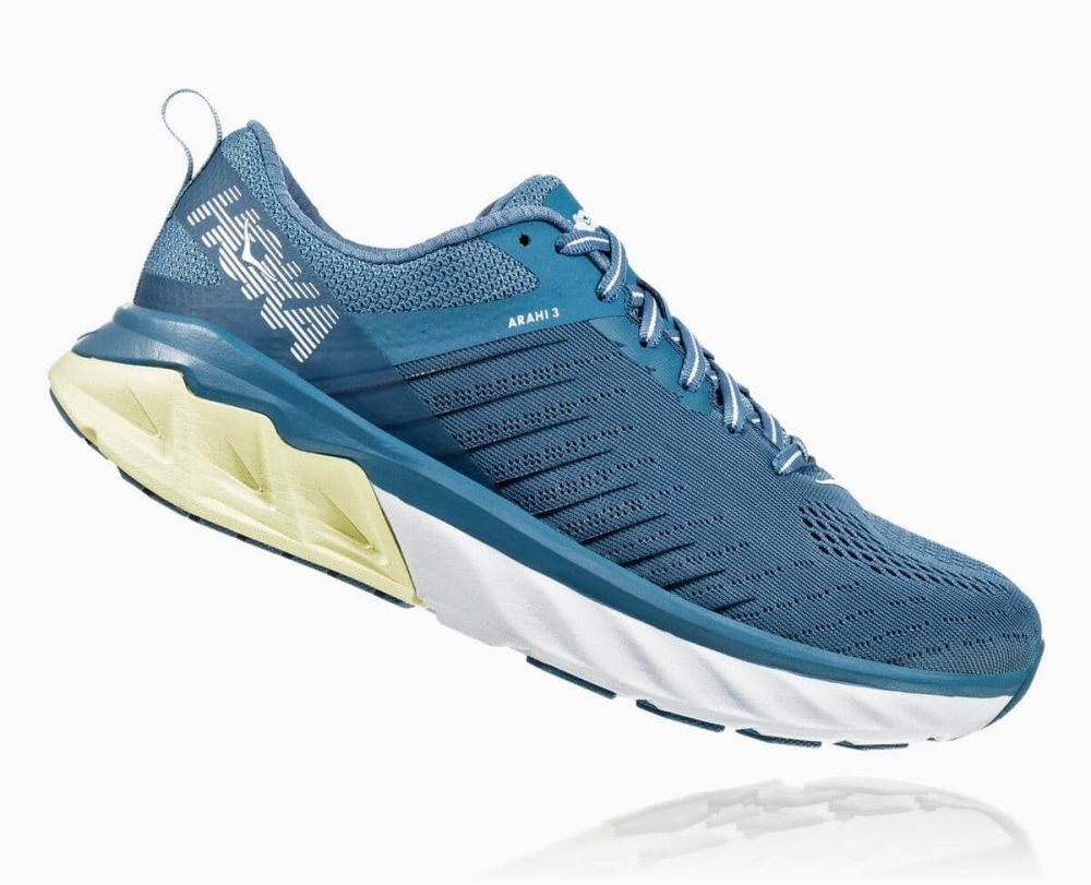 Blue Hoka Arahi 3 Wide | 43591WAYV