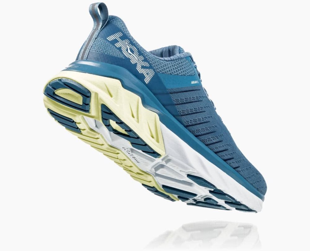 Blue Hoka Arahi 3 Wide | 43591WAYV