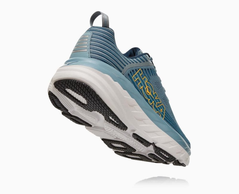 Blue Hoka Bondi 6 Wide | 40785JYIH