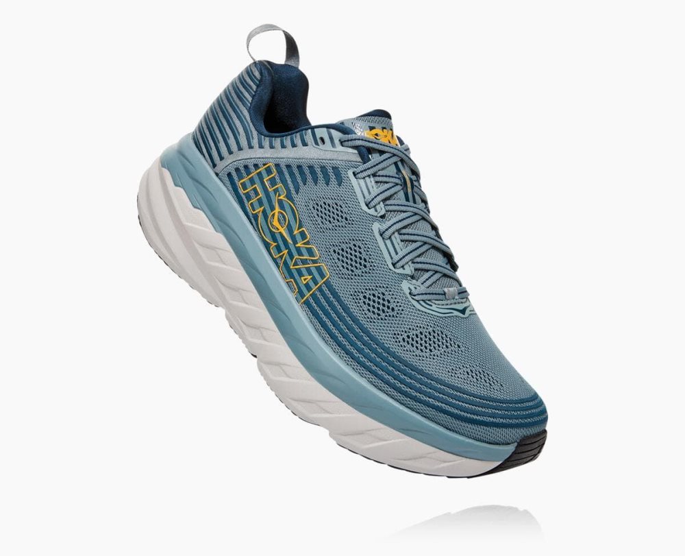 Blue Hoka Bondi 6 | 10746RHMZ