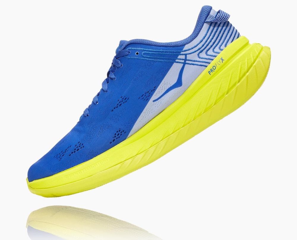 Blue Hoka Carbon X | 68012PIAT