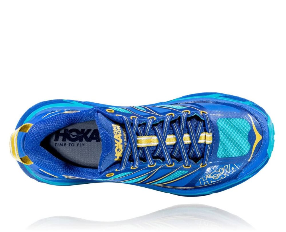 Blue Hoka Mafate Speed 2 | 98250JNSI