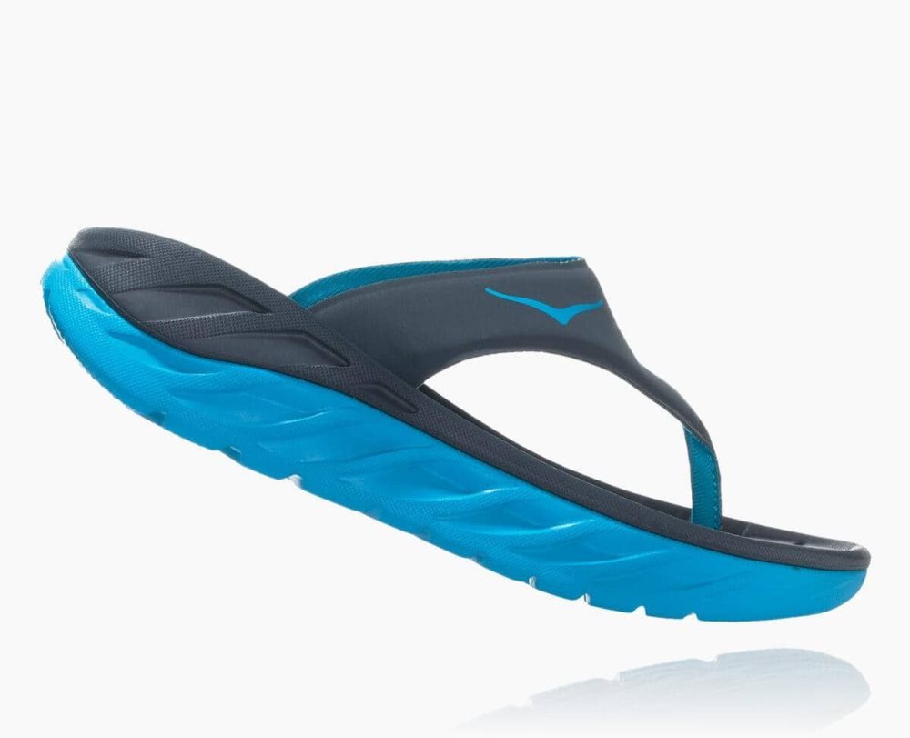 Blue Hoka ORA Flip | 31465CDVH