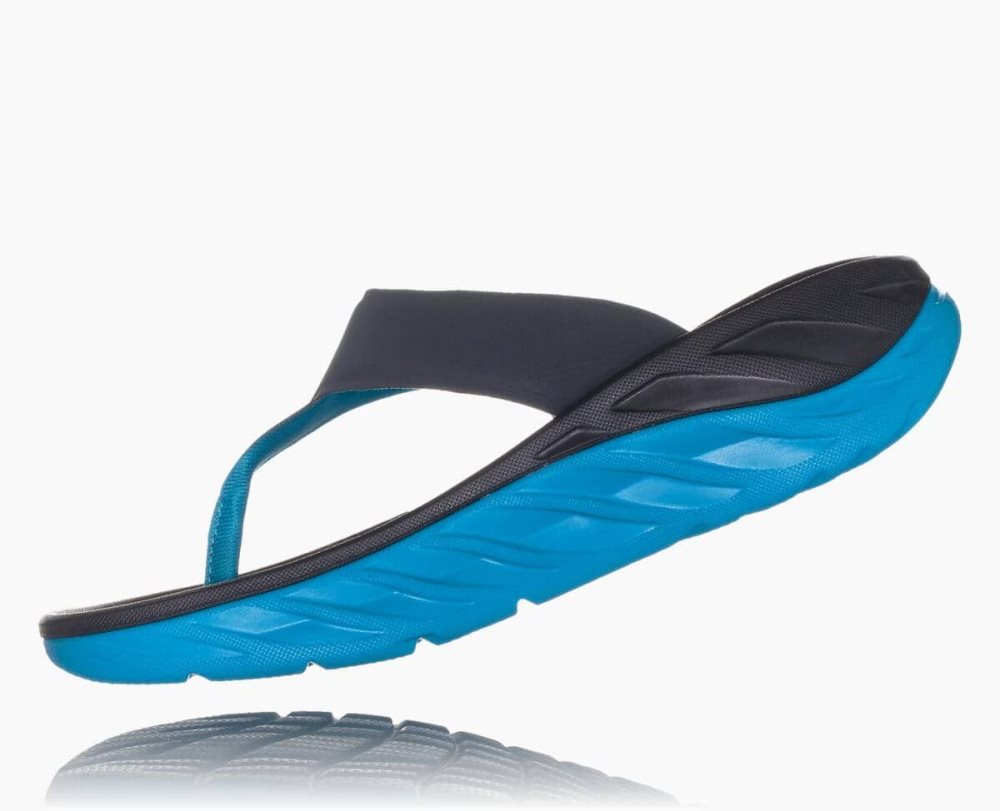 Blue Hoka ORA Flip | 31465CDVH