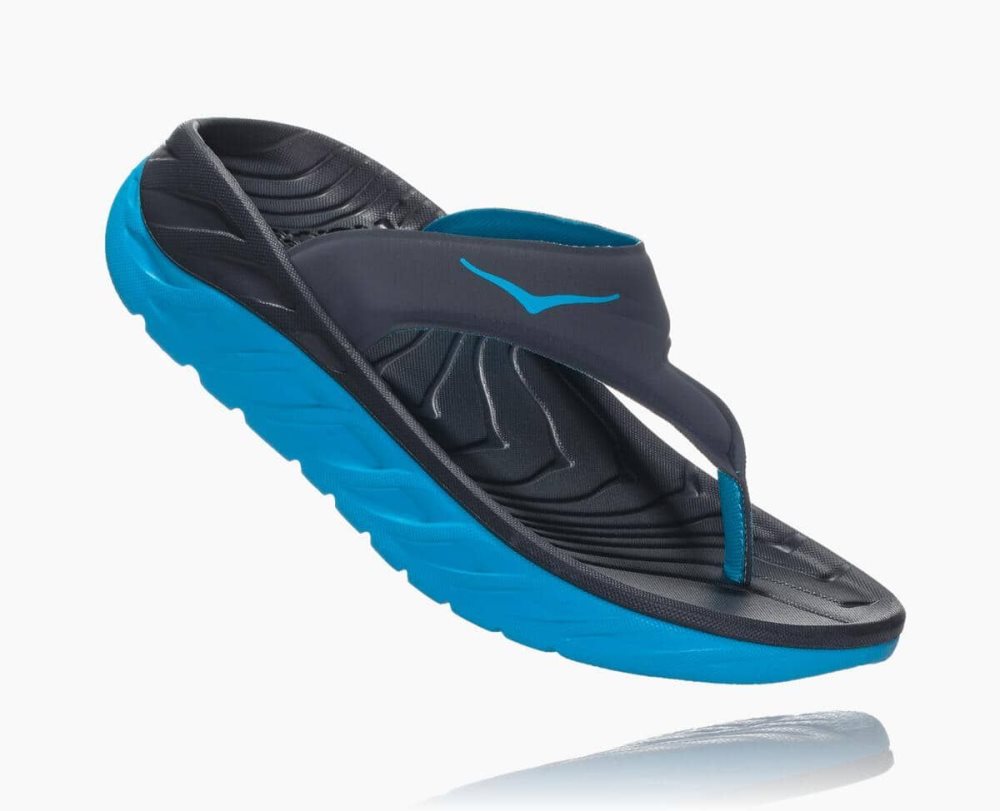 Blue Hoka ORA Flip | 31465CDVH