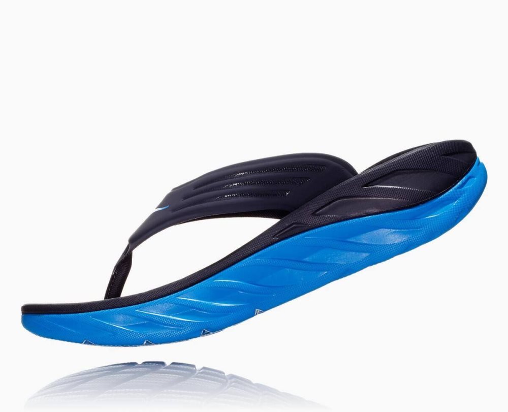 Blue Hoka ORA Flip | 41782PUVN