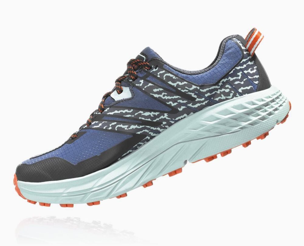 Blue Hoka Speedgoat 3 Waterproof | 47239QOEP