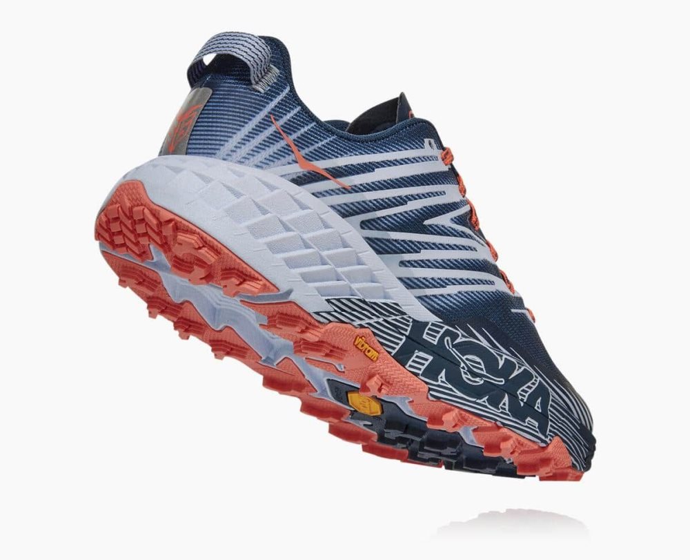 Blue Hoka Speedgoat 4 Wide | 81935KECQ