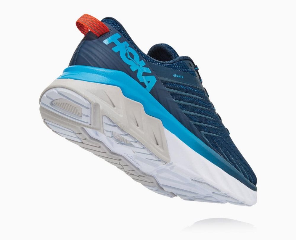 Blue / Blue Hoka Arahi 4 Wide | 65932RGKI